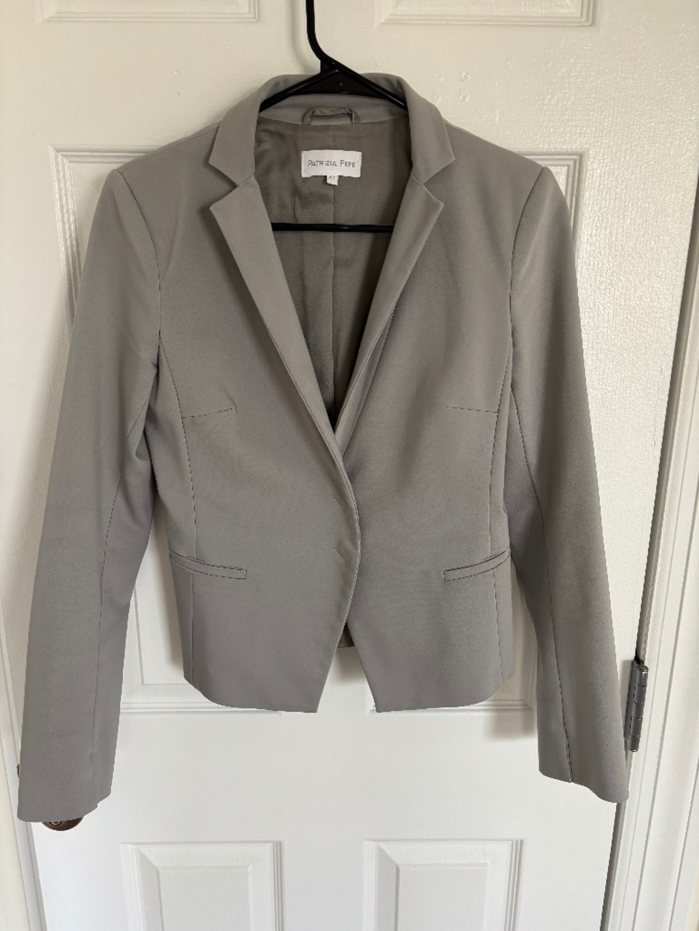 Patrizia Pepe grey blazer